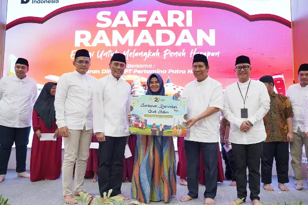 Pertamina Patra Niaga Regional Sulawesi Gelar Safari Ramadan dan Santuni Anak Yatim