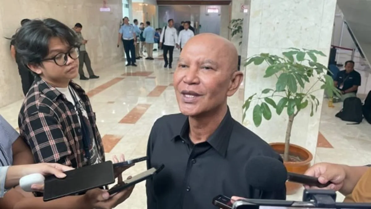 Ketua Badan Anggaran (Banggar) DPR RI, Said Abdullah di Komplek Parlemen, Senayan, Jakarta, Senin (26/1/2026). [Suara.com/Bagaskara]