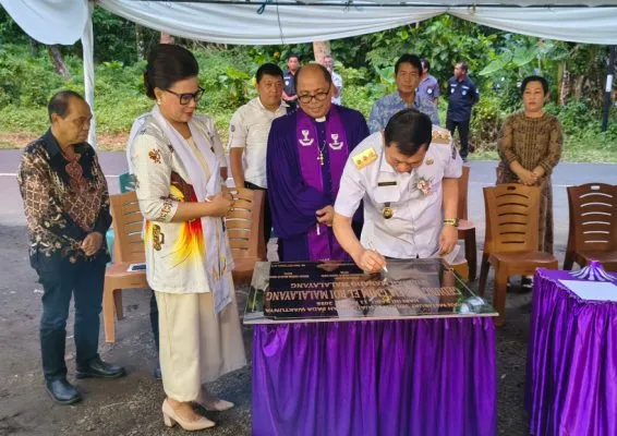 Wagub Victor Mailangkay Hadiri Ibadah Syukur HUT ke-4 dan Pentahbisan Gedung GMIM El-Roi Malalayang