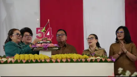 Peringatan ke-54 HKG PKK, Bupati Robby Dondokambey: Keluarga Harus Berperan dalam Pembangunan