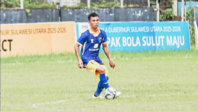 Herrie Lontoh Jadi Pembeda di Final Liga 4 Piala Gubernur Sulut