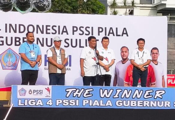 Hadiri Final Persma 1960 vs Bolsel FC, Gubernur Yulius Selvanus: Sepak Bola Sulut Bangkit, Siap Tembus Kancah Nasional