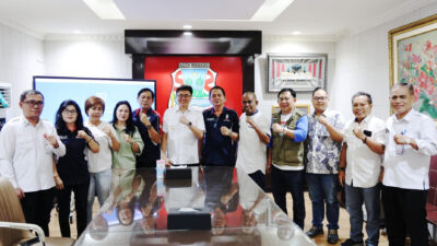 Panitia May Day Sulut Audiensi dengan Wali Kota Andrei Angouw
