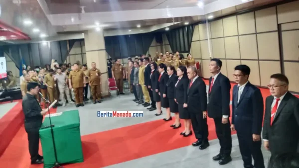 Asriyadi Lalompoh Kadis Pangan, Jein Barantian di Pariwisata: Ini Daftar Pejabat Minahasa Utara yang Dilantik untuk Jabatan Baru