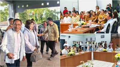 Dirut RSUP Kandou Sambut Kedatangan Wamenkes, Dampingi Pantau Kesiapan FK Unika De La Salle