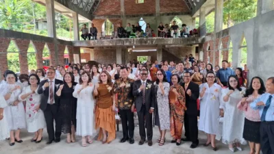 Melayani dan Memuliakan Nama Tuhan, PWK Jakarta Bantu Pembangunan Tiga Gereja di Sulut