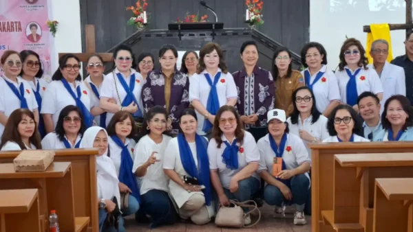 PWK Jakarta Gelar Baksos Vaksin HPV di GMIM Sion Tomohon, 500 Dosis Habis Terpakai