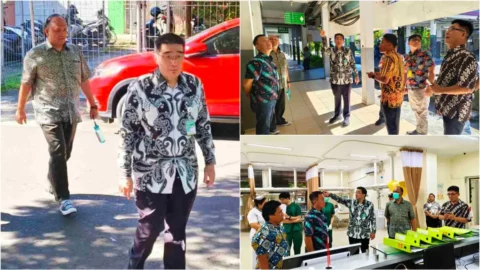 Tak Sekadar Sidak, Dirut Starry Rampengan Ingin RSUP Kandou Lebih Asri dan “Humanis”