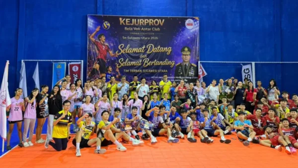 Menilik Keseruan dan Semangat Juara di Kejurprov Voli U18 Sulut, Simak Pemenangnya!
