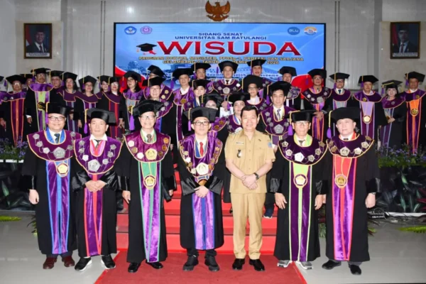 Wisudawan Unsrat Diajak Jadi Generasi yang Memberi Arah, Bukan Sekadar Ikut Arus