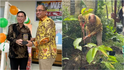 Dubes India Sambangi Unsrat Manado: Resmikan Jendela Budaya Bharat Corner, Tanam Benih Kerja Sama