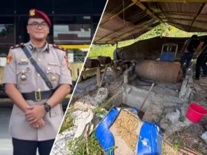 Satreskrim Polres Tomohon Ungkap Kasus Penambangan Ilegal, Tiga Pelaku Diamankan