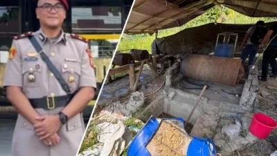 Satreskrim Polres Tomohon Ungkap Kasus Penambangan Ilegal, Tiga Pelaku Diamankan