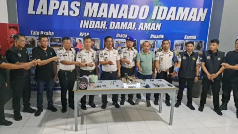 Langkah Cepat Kakanwil Baru, Lapas Manado Digeledah Mendadak