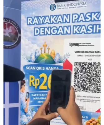 Program QRIS Rp26 BI Sulut Sukses Tarik Ribuan Transaksi di Paskah Nasional 2026
