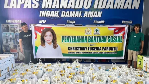 Christiany Eugenia Paruntu anggota DPR RI Dapil Sulut mengawal penyaluran bantuan sosial dan rapat energi nasional