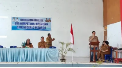 DAW Dukung Uji Kompetensi Siswa SMK Negeri 2 Manado