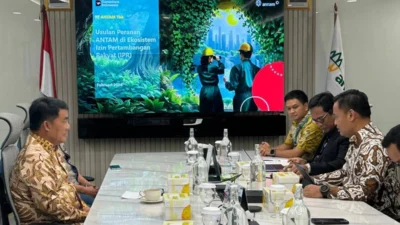 Gubernur Yulius Selvanus Jajaki Kerja Sama dengan PT Antam demi Penambang Sulut