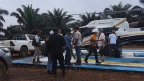 Helikopter Jatuh PK-CFX di Sekadau, Ini Dugaan Awal