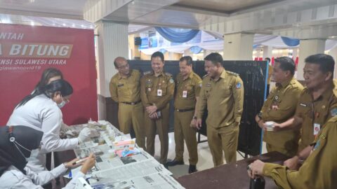 Randito Maringka Pimpin Tes Urine ASN Bitung, Bukti Nyata Komitmen Bebas Narkoba