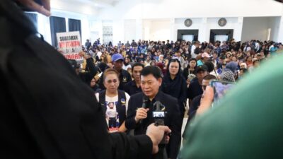 Victor Mailangkay Pimpin Aksi Damai NasDem Sulut, Layangkan 7 Sikap ke Tempo