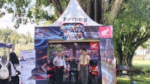 Lewat Sporty Campus Exhibition, Honda Sapa Mahasiswa Universitas Klabat