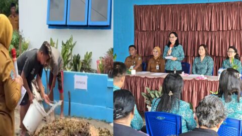 Ketua TP PKK Ellen Honandar Sondakh Gaungkan Pengolahan Sampah Rumah Tangga Jadi Kompos