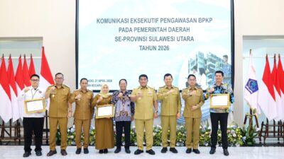 Perumda Air Minum Duasudara Bitung Ukir Prestasi, Raih Predikat “Perusahaan Sehat” dari BPKP