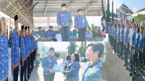 Upacara Korpri 2026 Dipimpin Hengky Honandar, Semangat Kartini Digelorakan untuk ASN Bitung