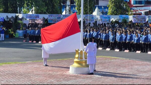 Upacara Korpri 2026 Dipimpin Hengky Honandar, Semangat Kartini Digelorakan untuk ASN Bitung