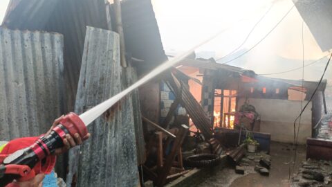 Empat Rumah di Bitung Timur Hangus Terbakar, Korban Harapkan Bantuan Pemerintah