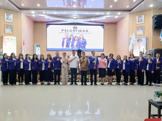 Hadiri Pelantikan Pengurus PDGI Bitung, Wali Kota Hengky Honandar Tekankan Penguatan Layanan Kesehatan Gigi