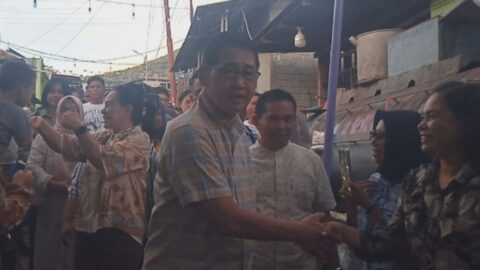 Wali Kota Hengky Honandar Hadiri Tradisi Ketupat, Girian Indah Penuh Kebersamaan