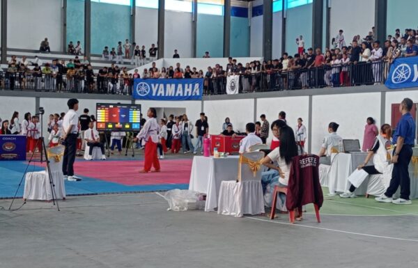 950 Atlet Ramaikan Open Turnamen Taekwondo Wali Cup Champion Bitung, Junjung Tinggi Sportivitas dan Semangat Juang