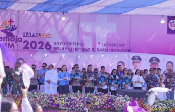 Paskah Remaja GMIM 2026 di Bitung Sukses Digelar, Puluhan Ribu Peserta Dongkrak UMKM Lokal