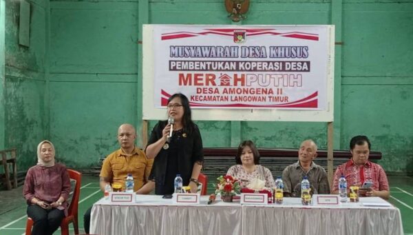 Desa Amongena Bentuk Koperasi Desa Merah Putih