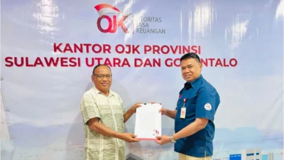 OJK Resmi Terbitkan Izin Usaha PT Pergadaian Mas Sinar di Sulawesi Utara