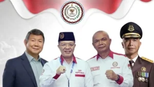 Pelantikan ABPEDNAS Sulut Dihadiri Hashim Djojohadikusumo dan Reda Manthovani
