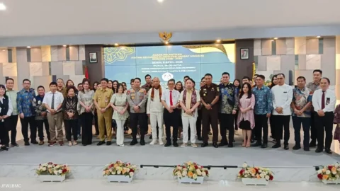 Engel Glendy Pimpin IKA FEB Unsrat, Dihadiri Pejabat Tinggi
