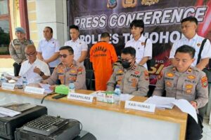 Polres Tomohon Ungkap Pencurian Sound System, Pelaku Terancam 7 Tahun