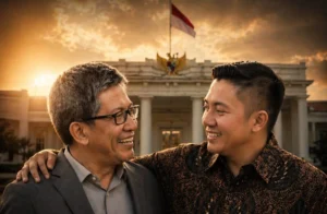 Rocky Gerung Sapa “Binyo” ke Seskab Teddy di Istana