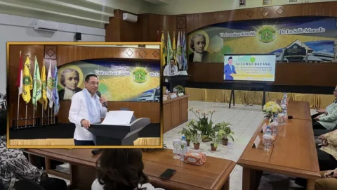 Dorong SDM Kesehatan, Wamenkes RI Dukung Fakultas Kedokteran Unika De La Salle Manado