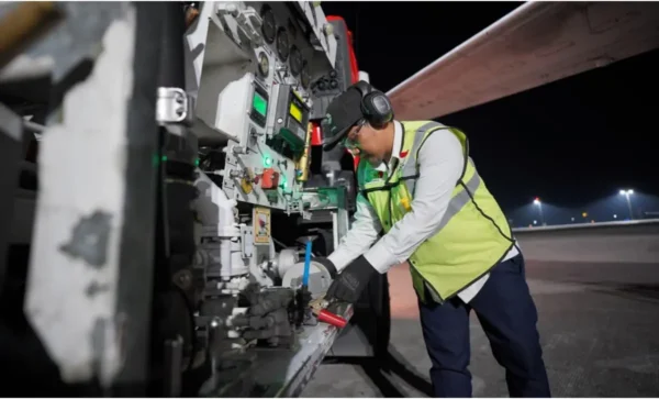 Refueling Perdana Haji 2026, Pertamina Jamin Kelancaran Penerbangan dari UPG 8 Refueling Perdana Haji 2026, Pertamina Jamin Kelancaran Penerbangan dari UPG