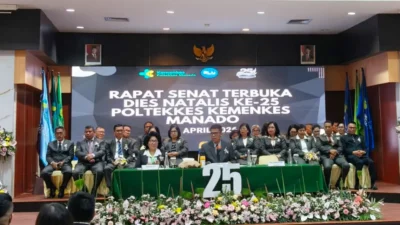 Dies Natalis ke-25 Poltekkes Kemenkes Manado: Perkuat Inovasi dan Daya Saing Lulusan