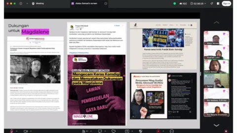 Ancaman Kekerasan dan Sensor Digital Intai Jurnalis Perempuan, FJPI Soroti Kasus Magdalene