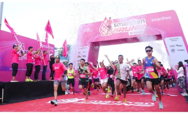 SmartFren Fun Run Manado 2026 Perkuat Pengalaman Digital