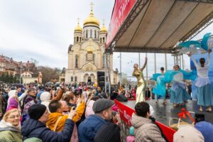 Menengok Suasana Perayaan Paskah Ortodoks di Vladivostok, Rusia
