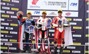 Kencang Sejak Awal Musim, Pembalap Honda Herjun Sabet Podium ARRC Sepang