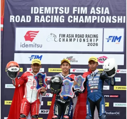 Pembalap Astra Honda Taklukkan Podium ARRC Sepang
