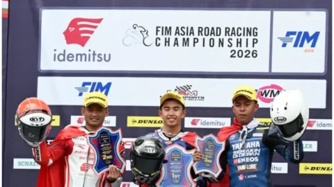 Pembalap Astra Honda Taklukkan Podium ARRC Sepang